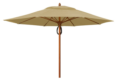 FiberBuilt Diamante Center Pole Octagon Umbrella-Patio Pelican