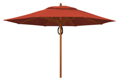 FiberBuilt Diamante Center Pole Octagon Umbrella-Patio Pelican