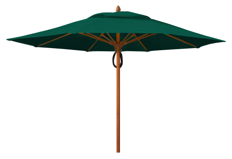 FiberBuilt Diamante Center Pole Octagon Umbrella-Patio Pelican