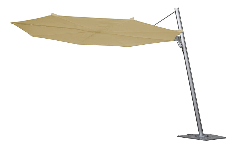 FiberBuilt Edge Offset Umbrella-Patio Pelican