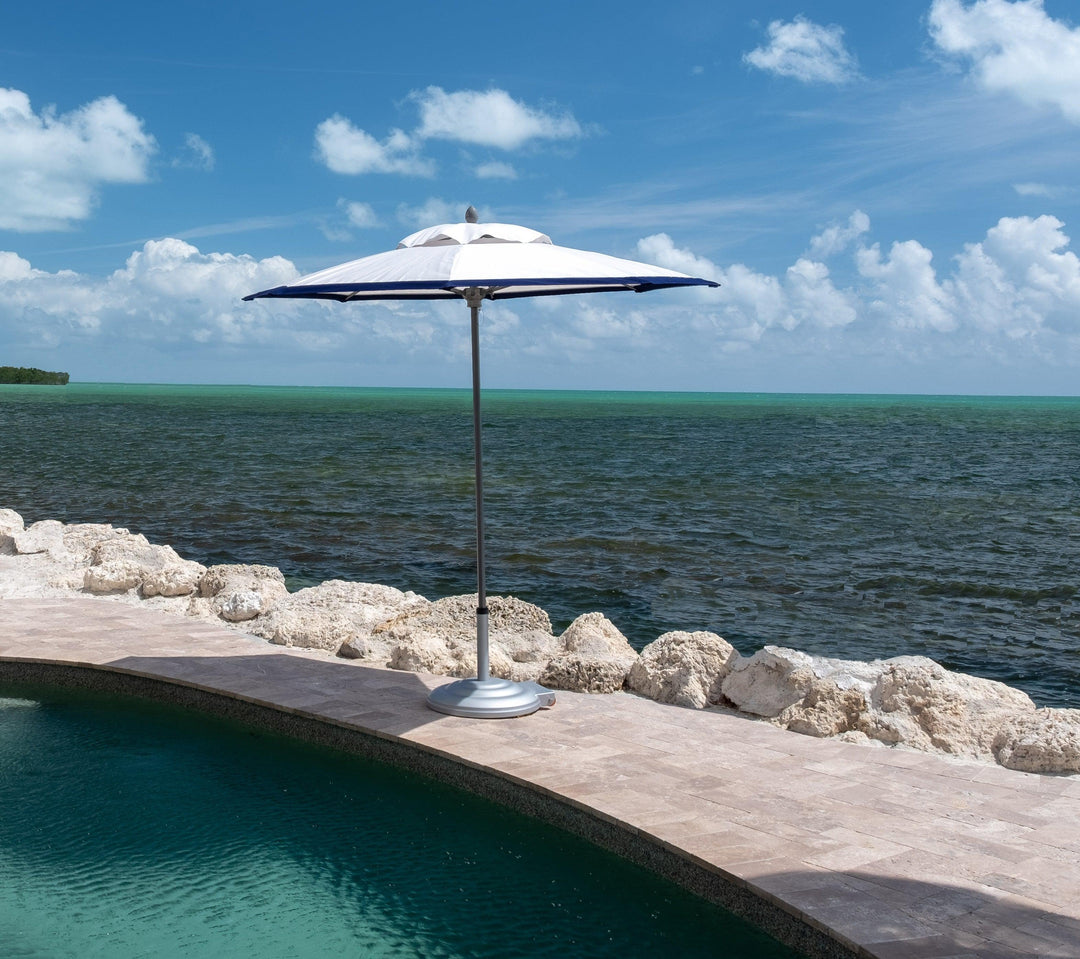FiberBuilt Lucaya Center Pole Square Umbrella – Patio Pelican