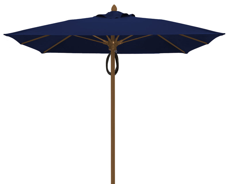 FiberBuilt Oceana Center Pole Square Umbrella-Patio Pelican