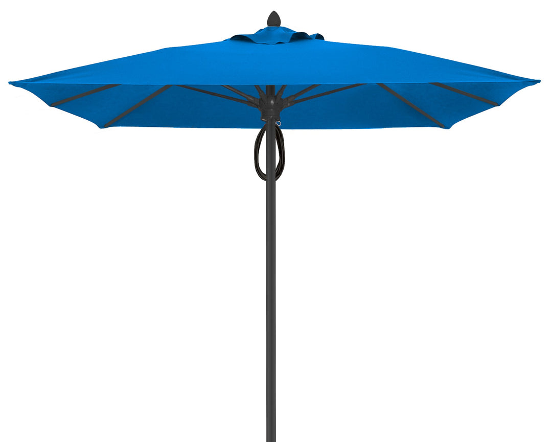 FiberBuilt Oceana Center Pole Square Umbrella – Patio Pelican
