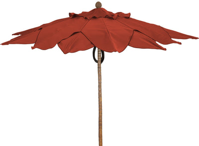 FiberBuilt Palm Center Pole Umbrella-Patio Pelican