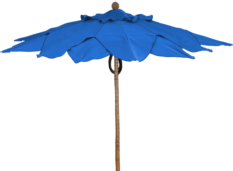 FiberBuilt Palm Center Pole Umbrella-Patio Pelican