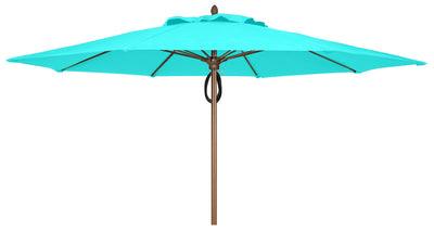 FiberBuilt Riva Center Pole Octagon Umbrella-Patio Pelican