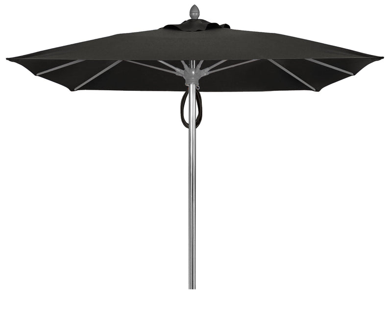 FiberBuilt Riva Center Pole Square Umbrella-Patio Pelican