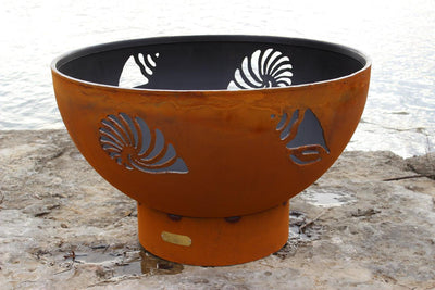 Fire Pit Art Beachcomber-Patio Pelican