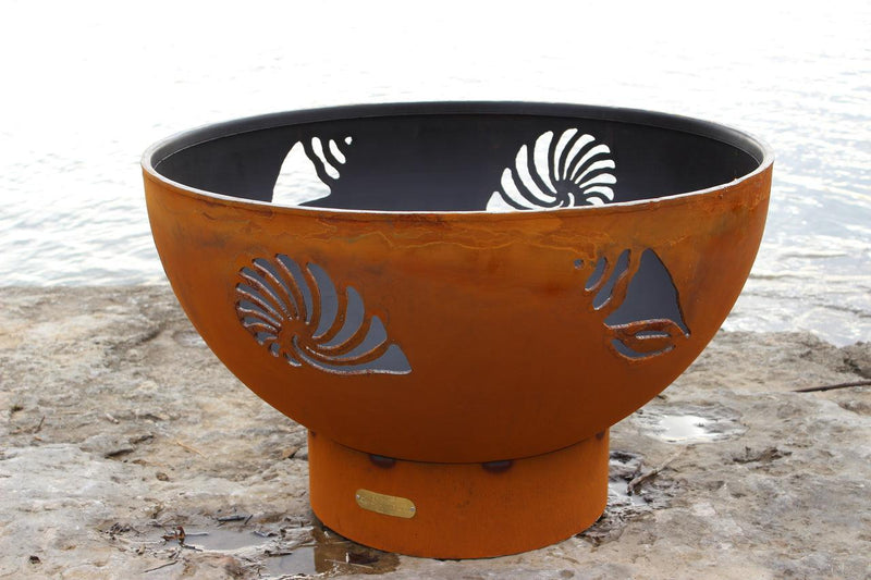 Fire Pit Art Beachcomber-Patio Pelican