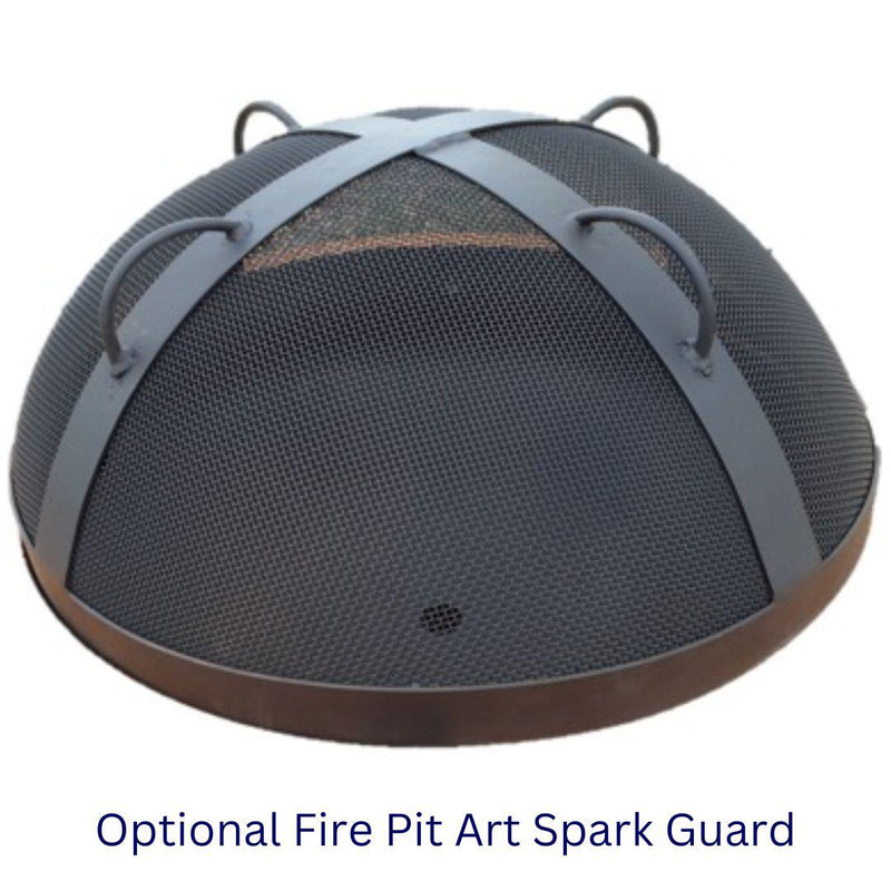 Fire Pit Art Saturn-Patio Pelican