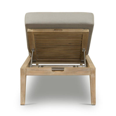 Four Hands Amaya Outdoor Adjustable Chaise Lounge-Patio Pelican