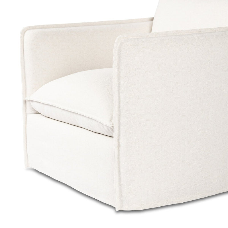 Four Hands Andre Outdoor Swivel Chair-Patio Pelican