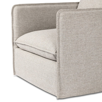 Four Hands Andre Outdoor Swivel Chair-Patio Pelican
