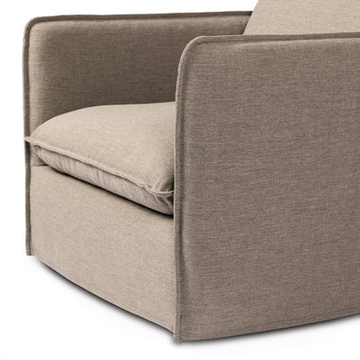 Four Hands Andre Outdoor Swivel Chair-Patio Pelican