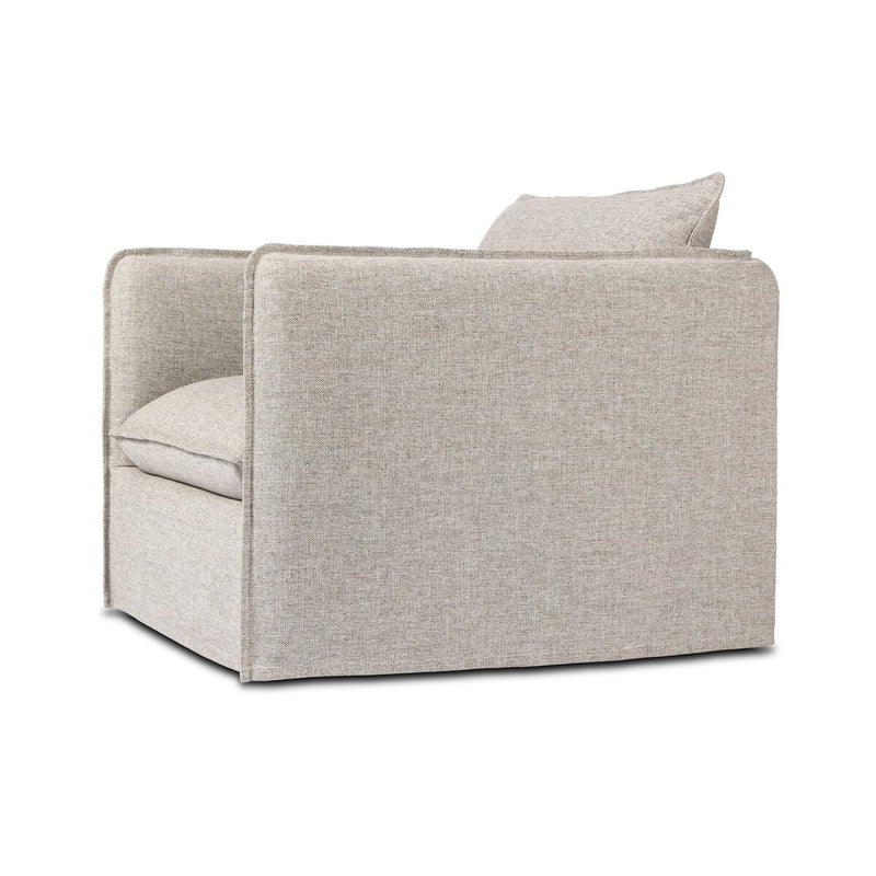 Four Hands Andre Outdoor Swivel Chair-Patio Pelican