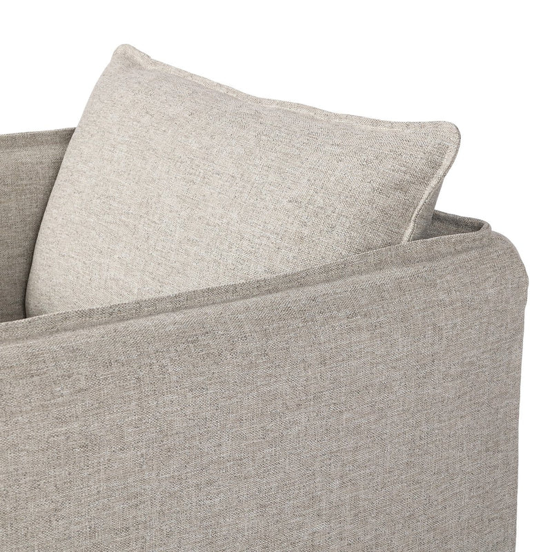 Four Hands Andre Outdoor Swivel Chair-Patio Pelican