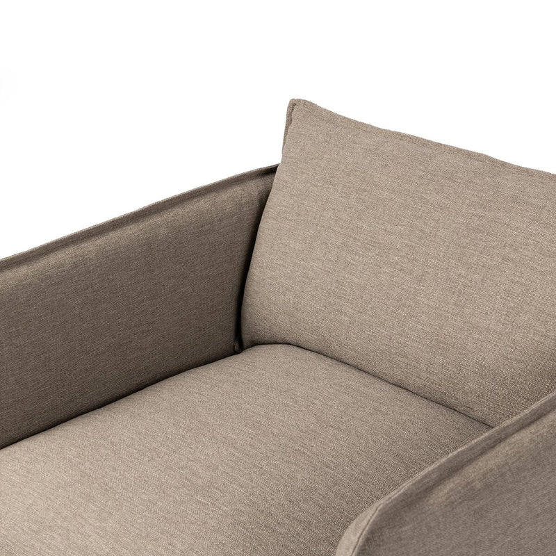 Four Hands Andre Outdoor Swivel Chair-Patio Pelican