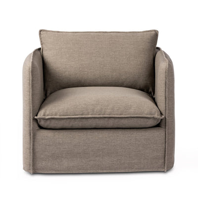 Four Hands Andre Outdoor Swivel Chair-Patio Pelican