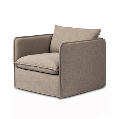 Four Hands Andre Outdoor Swivel Chair-Patio Pelican