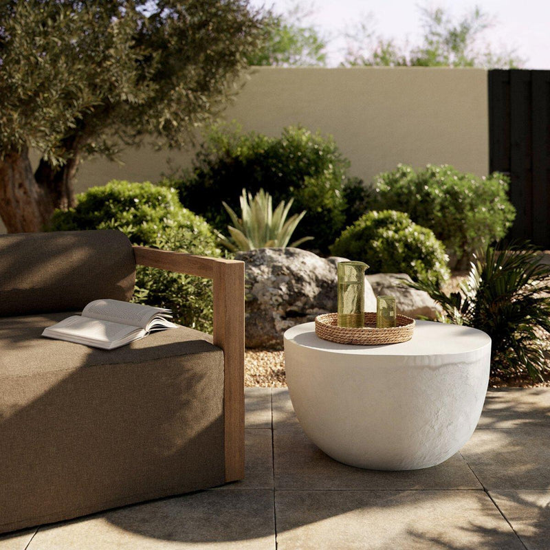 Four Hands Basil Outdoor End Table-Patio Pelican