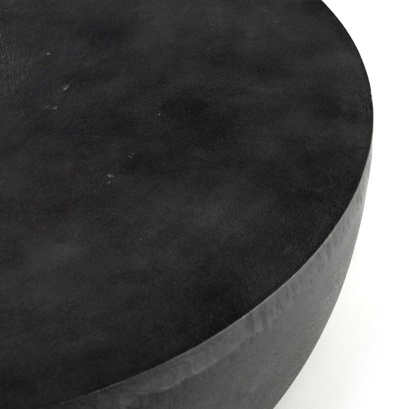 Four Hands Basil Outdoor Round Coffee Table-Patio Pelican