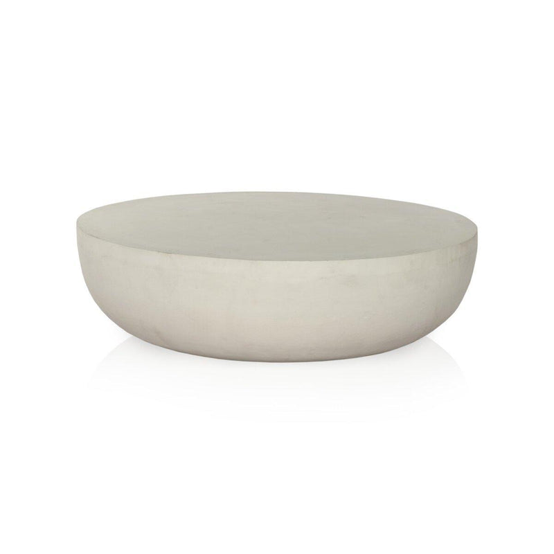 Four Hands Basil Outdoor Round Coffee Table-Patio Pelican