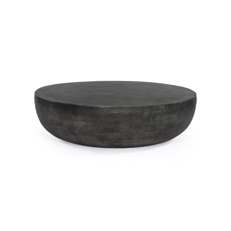 Four Hands Basil Outdoor Round Coffee Table-Patio Pelican