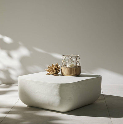 Four Hands Basil Square Outdoor Coffee Table-Patio Pelican
