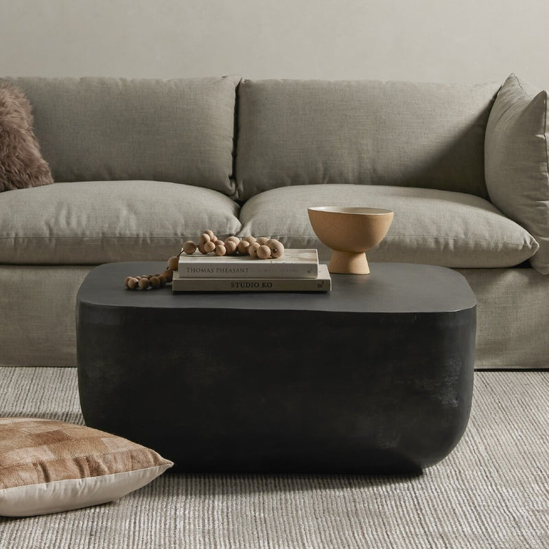 Four Hands Basil Square Outdoor Coffee Table-Patio Pelican