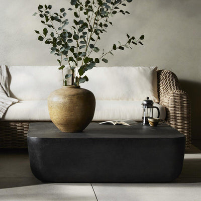 Four Hands Basil Square Outdoor Coffee Table-Patio Pelican