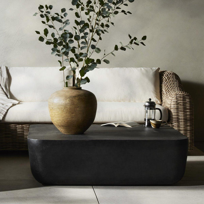Four Hands Basil Square Outdoor Coffee Table-Patio Pelican