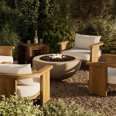 Four Hands Bronson Outdoor Fire Table-Patio Pelican