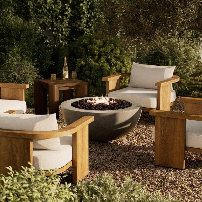 Four Hands Bronson Outdoor Fire Table-Patio Pelican