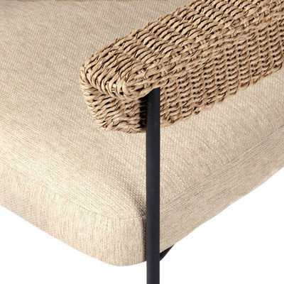 Four Hands Carrie Outdoor Dining Chair-Patio Pelican