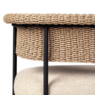 Four Hands Carrie Outdoor Dining Chair-Patio Pelican