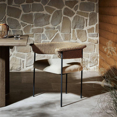 Four Hands Carrie Outdoor Dining Chair-Patio Pelican