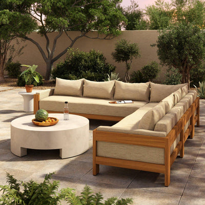 Four Hands Chapman Outdoor 3-Piece Sectional-Patio Pelican