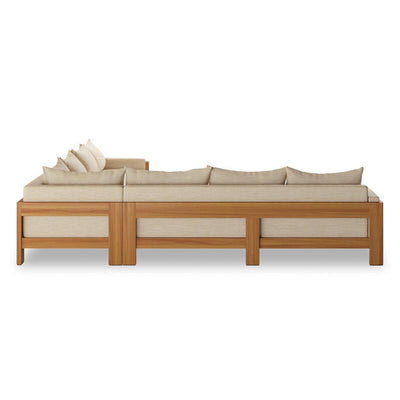 Four Hands Chapman Outdoor 3-Piece Sectional-Patio Pelican