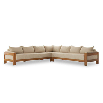 Four Hands Chapman Outdoor 3-Piece Sectional-Patio Pelican