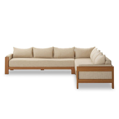 Four Hands Chapman Outdoor 3-Piece Sectional-Patio Pelican