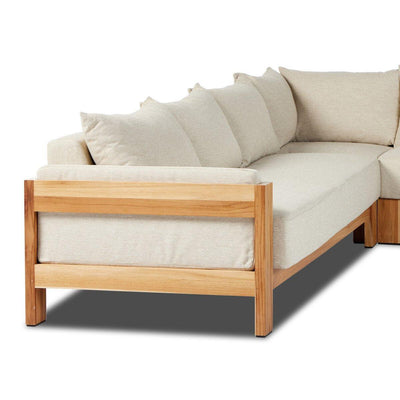 Four Hands Chapman Outdoor 3-Piece Sectional-Patio Pelican