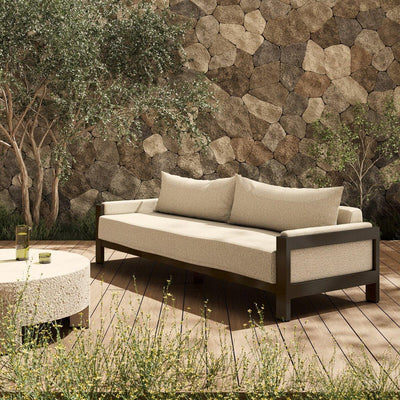Four Hands Chapman Outdoor Metal Sofa - 106"-Patio Pelican