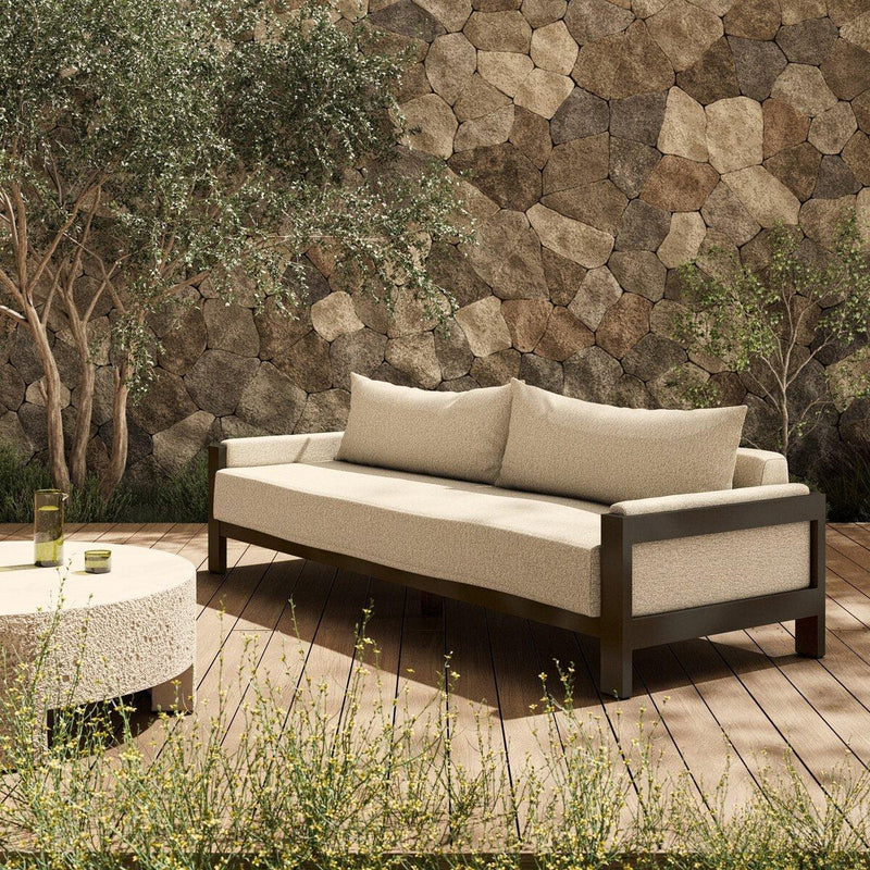 Four Hands Chapman Outdoor Metal Sofa - 106"-Patio Pelican