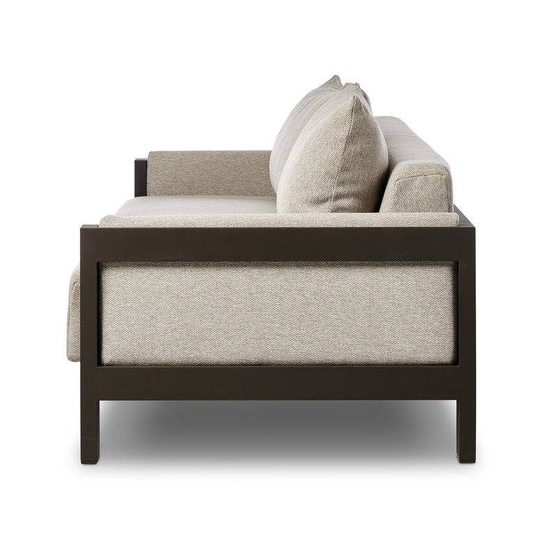 Four Hands Chapman Outdoor Metal Sofa - 106"-Patio Pelican