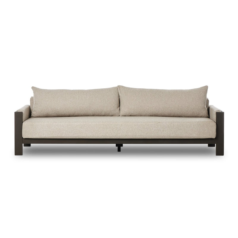 Four Hands Chapman Outdoor Metal Sofa - 106"-Patio Pelican