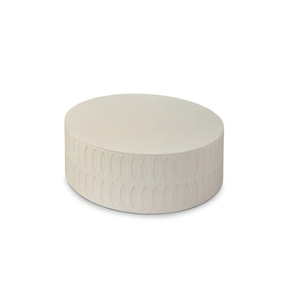 Four Hands Colorado Drum Coffee Table-Patio Pelican