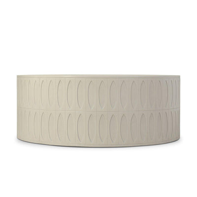 Four Hands Colorado Drum Coffee Table-Patio Pelican