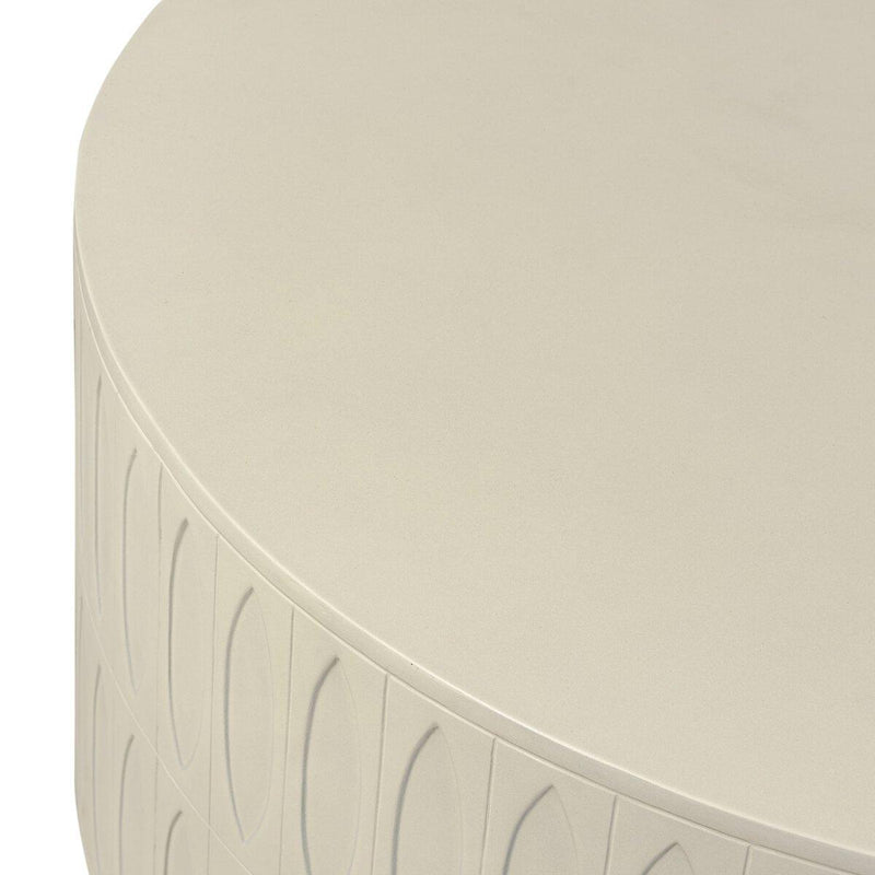 Four Hands Colorado Drum Coffee Table-Patio Pelican