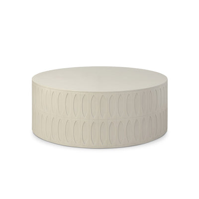 Four Hands Colorado Drum Coffee Table-Patio Pelican