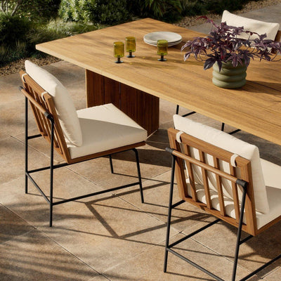 Four Hands Crete Outdoor Dining Chair-Patio Pelican